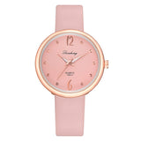 Female's Watches Women Chic Elegant Luxury Artificial Diamond Quartz Wristwatches Colorful Strap Round Analog Pointer Watch 233