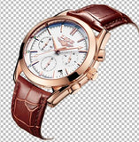 2017 New Fashion Man Watches Top Luxury LIGE Brand Quartz-watch Leather Strap Waterproof Male Business Watches relogio masculino